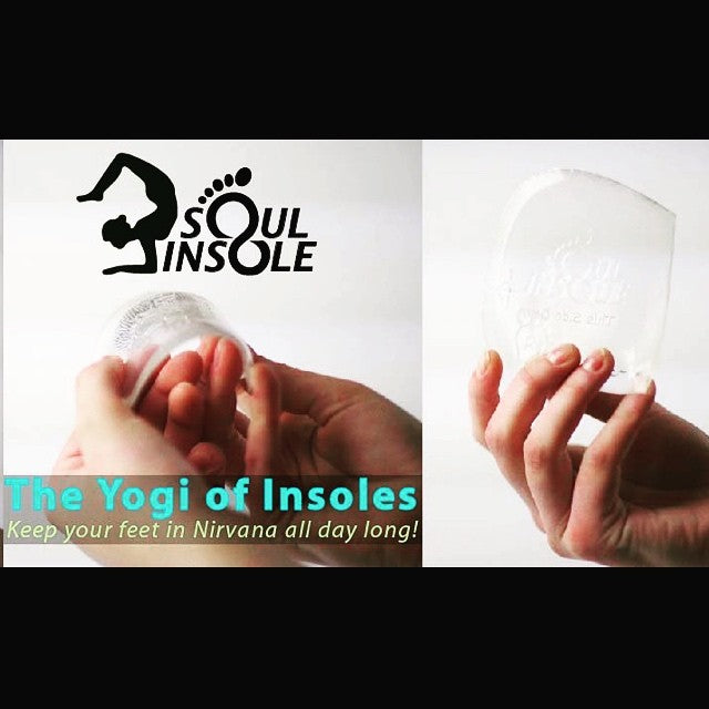 These unique flexible insoles form to your feet and your shoes!