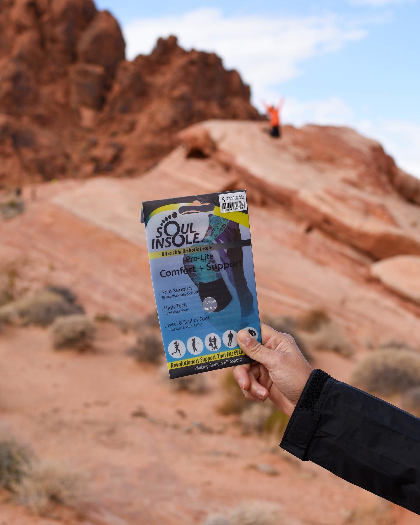 Jumping for joy for pain...