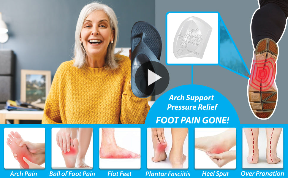 arch support, pressure relief