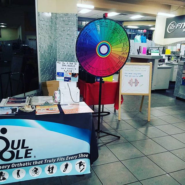 Come visit us at #24hourfitness Horton Plaza to win some prizes and sweet discounts!