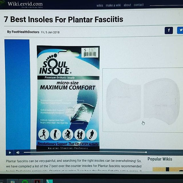 Soul Insole Shoe Bubbles Ranked #1 Best Insoles For Plantar Fasciitis! Here&#039;s the video: https://wiki.ezvid/m/VNCEu6zKvrMpl Very Exciting! #winning #plantarfasciitisproblems #yoursoulinsole #naturalremedies