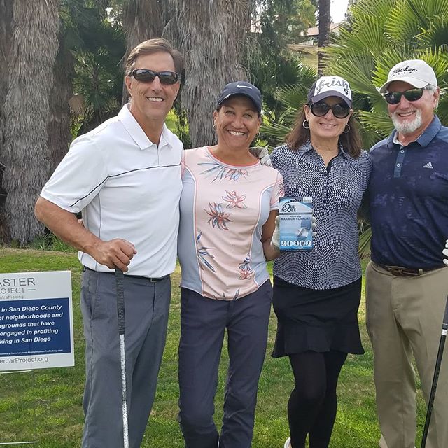 Today we helped to support the Alabaster Jar Project. It was a fun and inspiring day! Also, a good day to be wearing Soul Insoles of course! #ranchobernardoinn  #endhumantrafficing #yoursoulinsole #charitygolf