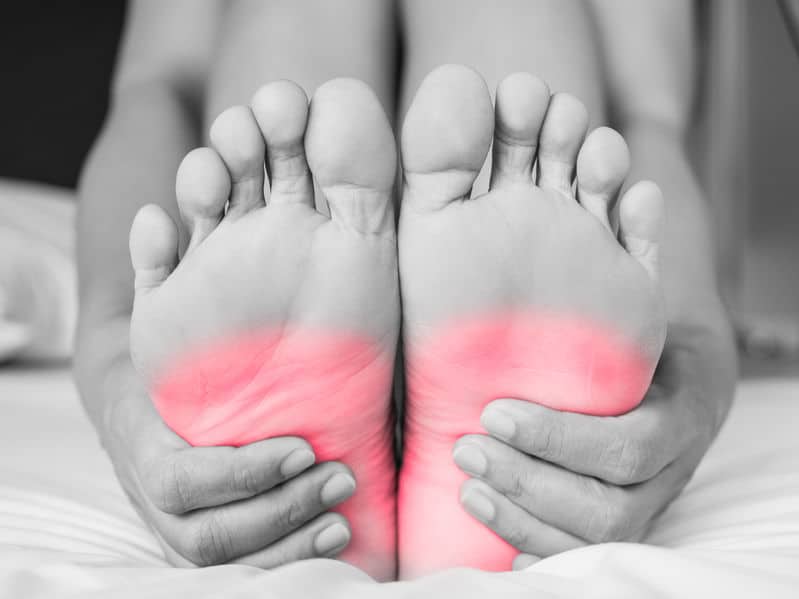 Plantar fasciitis foot pain image