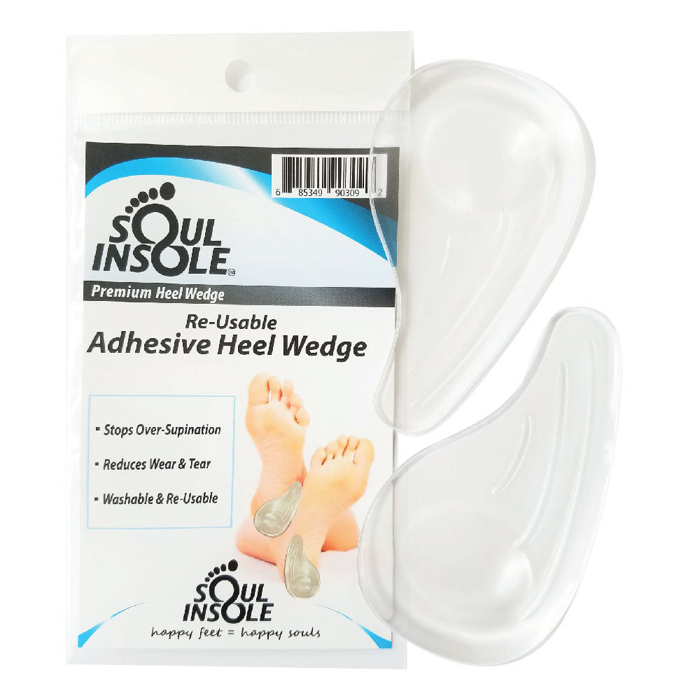 Heel clearance wedge orthotics